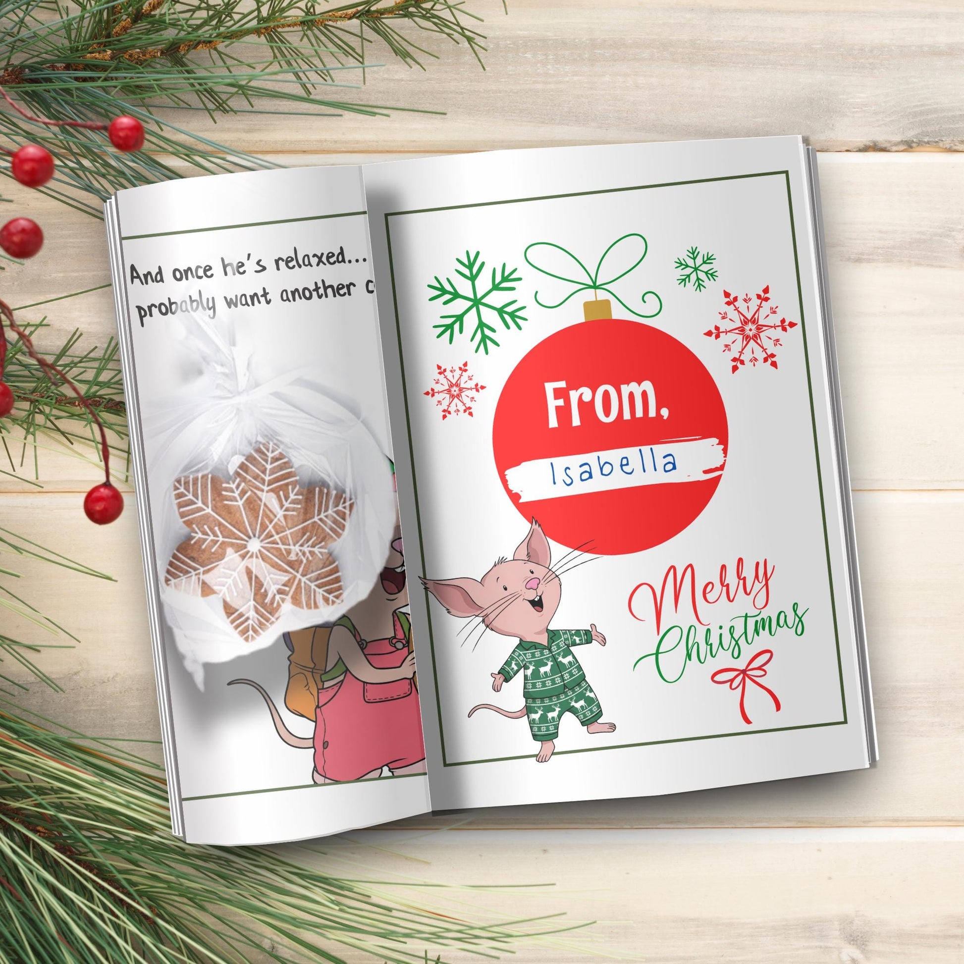 Gift for Male Teacher, Christmas  2025, Teacher Thank You, Editable Canva Template, PDF Ready to Print