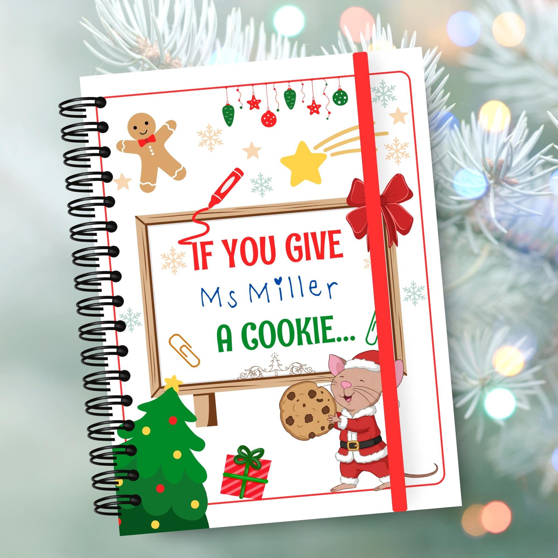 Teacher Christmas Gift Teacher 2025, Teacher Thank You, Editable Canva Template, PDF Ready to Print